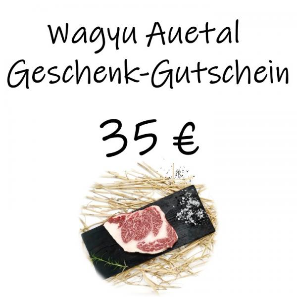 Wagyu Auetal Geschenkgutschein 35 €